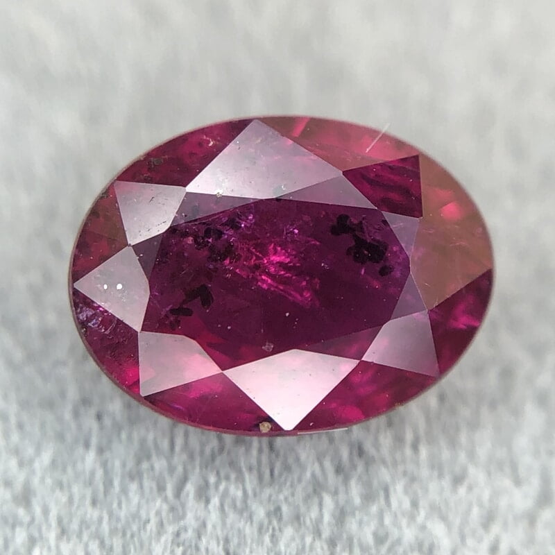 1.45ct Oval Mixed Cut Ruby 1.45ct Oval Mixed Cut Ruby
