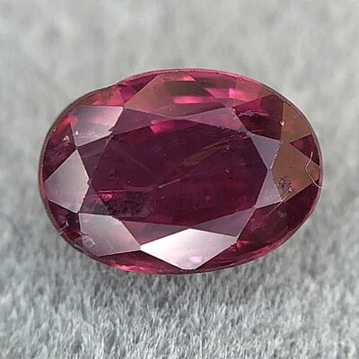 0.97ct Oval Mixed Cut Ruby