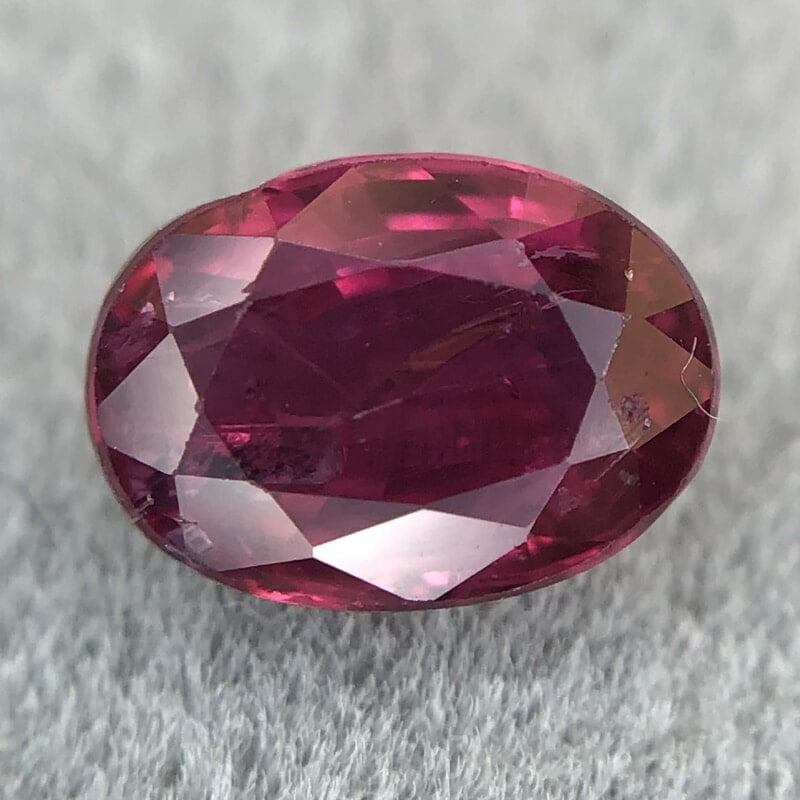 0.97ct Oval Mixed Cut Ruby 0.97ct Oval Mixed Cut Ruby