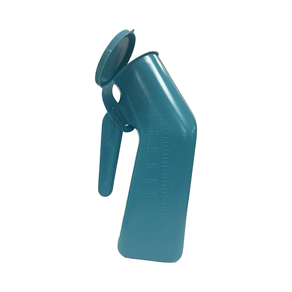 Medegen 1 Quart (946 mL) Male Urinal with Closure – Single-Patient Use Medegen 1 Quart (946 mL) Male Urinal with Closure – Single-Patient Use