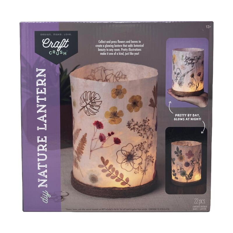 Craft Crush Nature Lantern
