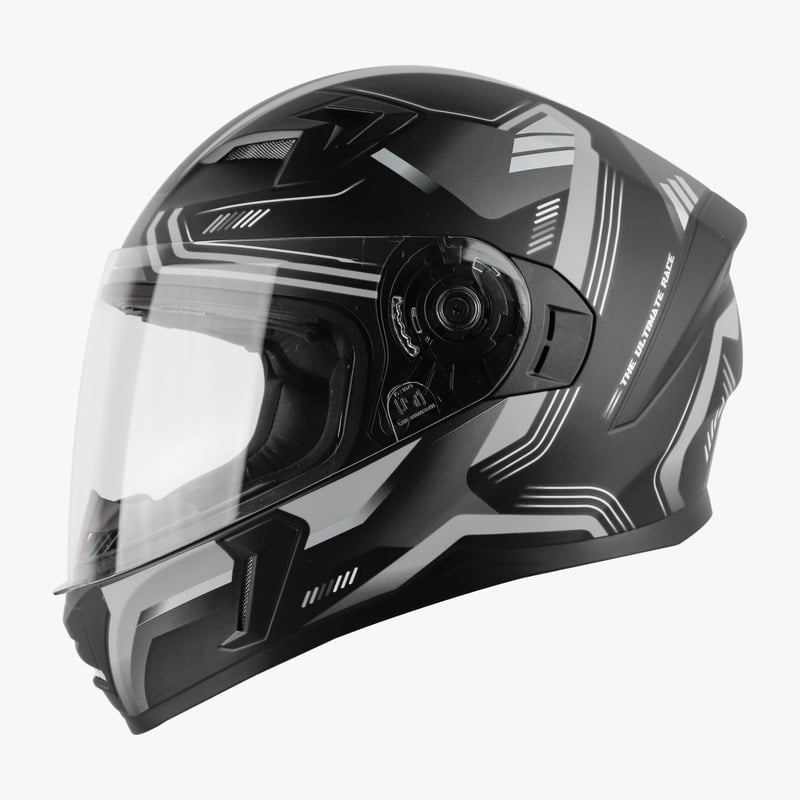STEELBRID SBA-21 ULTIMATE RACE GLOSSY BLACK/GREY C/V (L)