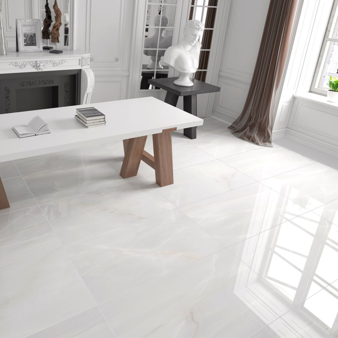 Gresie LIMESTONE, ONICE PULIDO 60X120