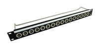 CANFORD XLR TERMINATION PANEL 1U 1x16 XLRM CANFORD XLR TERMINATION PANEL 1U 1x16 XLRM