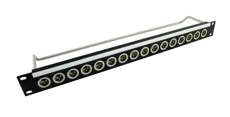 CANFORD XLR TERMINATION PANEL 1U 1x16 XLRM CANFORD XLR TERMINATION PANEL 1U 1x16 XLRM