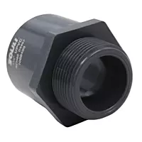 Adaptador Macho PVC, Cedula 80, 32M, 1-1/4" Pulgadas - 45-830904