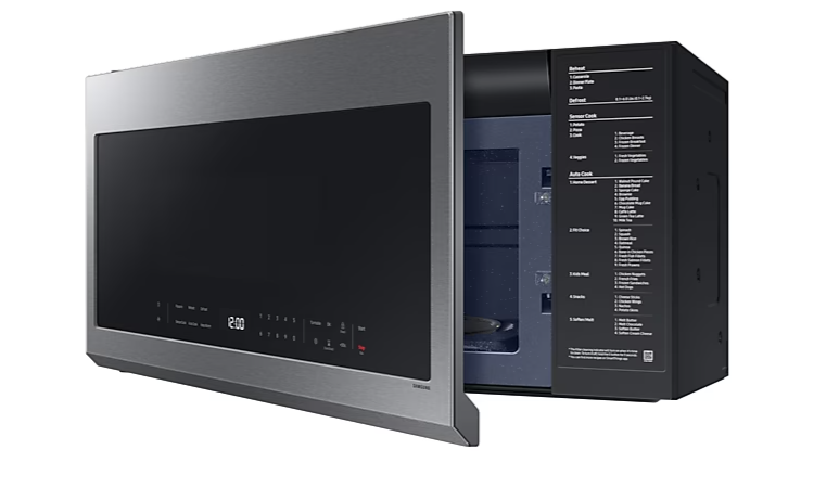 ME21DG6300SRAA, Microwave OTR 2.1 Cu. Ft. In Fingerprint Resistant Stainless Steel, 12 meses Garantía General