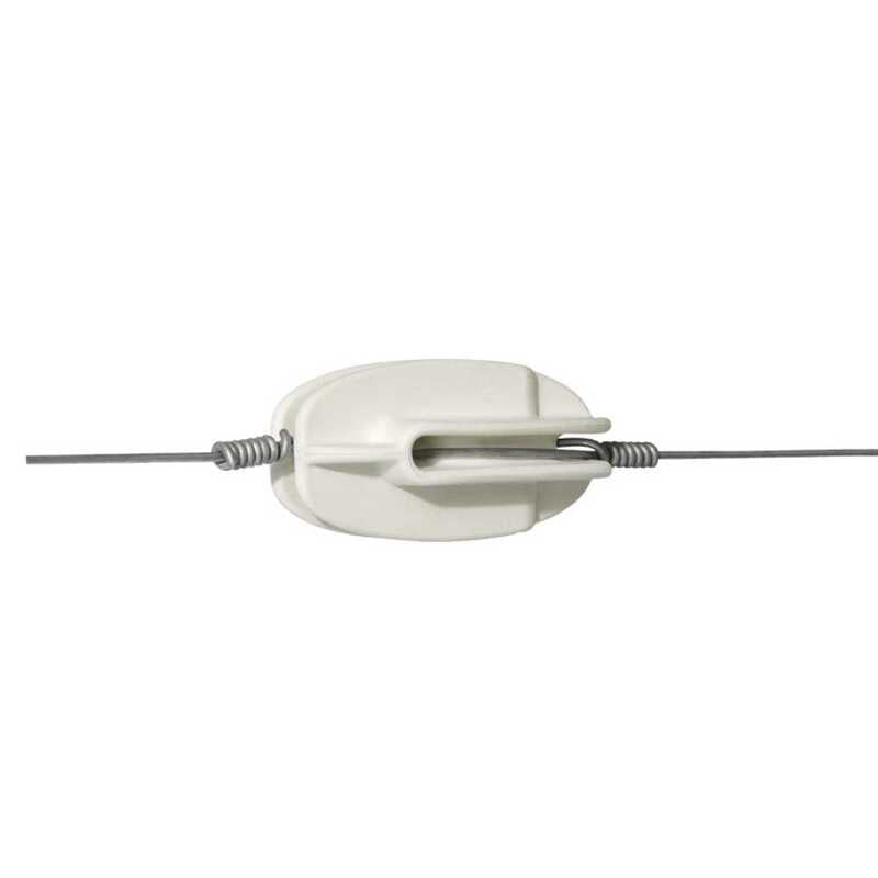 Speedrite End Strain Insulator, White - 35 Pcs