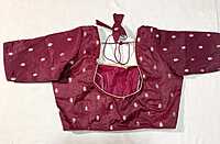 J364: Ready To Ship Beautiful Viscos Georgette Silk Saree With Stitched Blouse J364: Ready To Ship Beautiful Viscos Georgette Silk Saree With Stitched Blouse