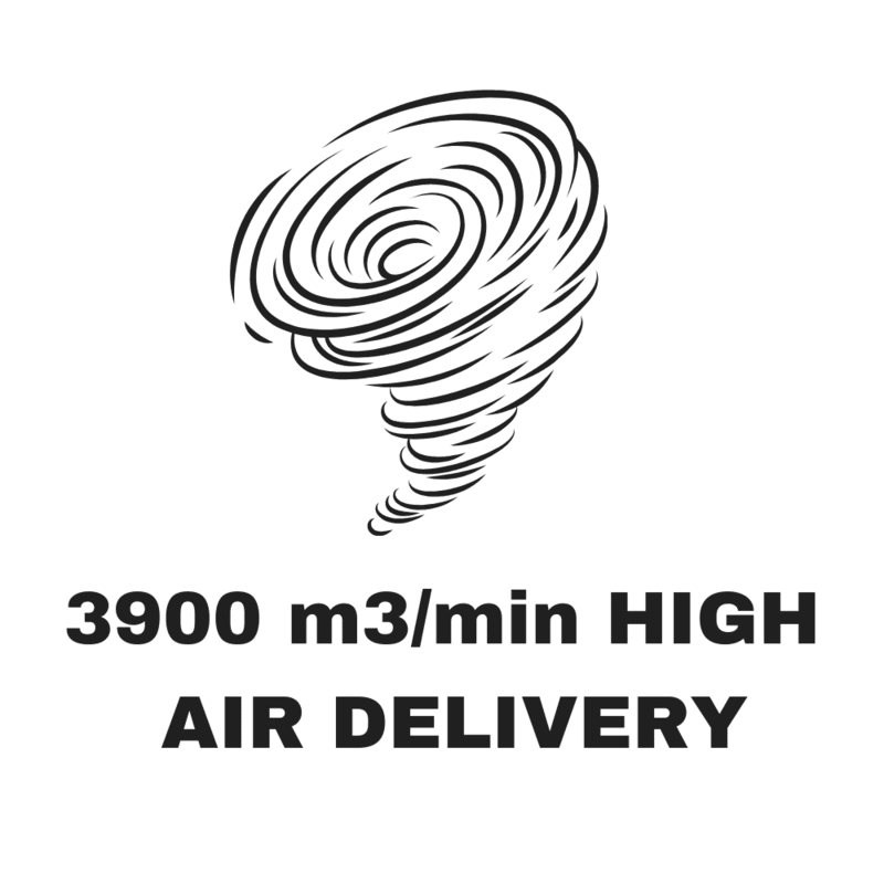 Usha Turbo Heavy Duty Exhaust Fans-450mm Sweep Speed