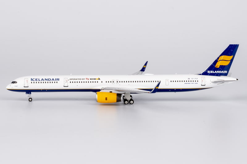 Icelandair (Fly Khiva) 757-300/wwith operated by fly KHIVA titles