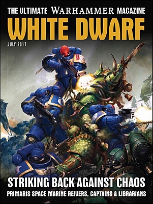 Warhammer - White Dwarf Magazine - July 2017