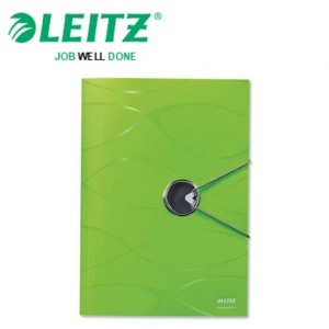 3 FLAP FOLDER LEITZ VIVANTO-4530-55 GRN