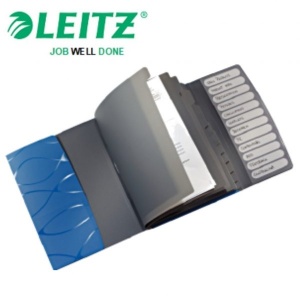 DIVIDER BKS(PP)VIVANTO LEITZ-12COMP-4533