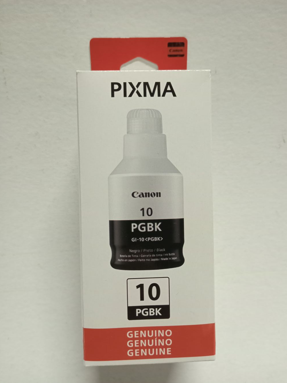 TANQUE DE TINTA CANON GI-10 (PGBK) NEGRO (170ML)