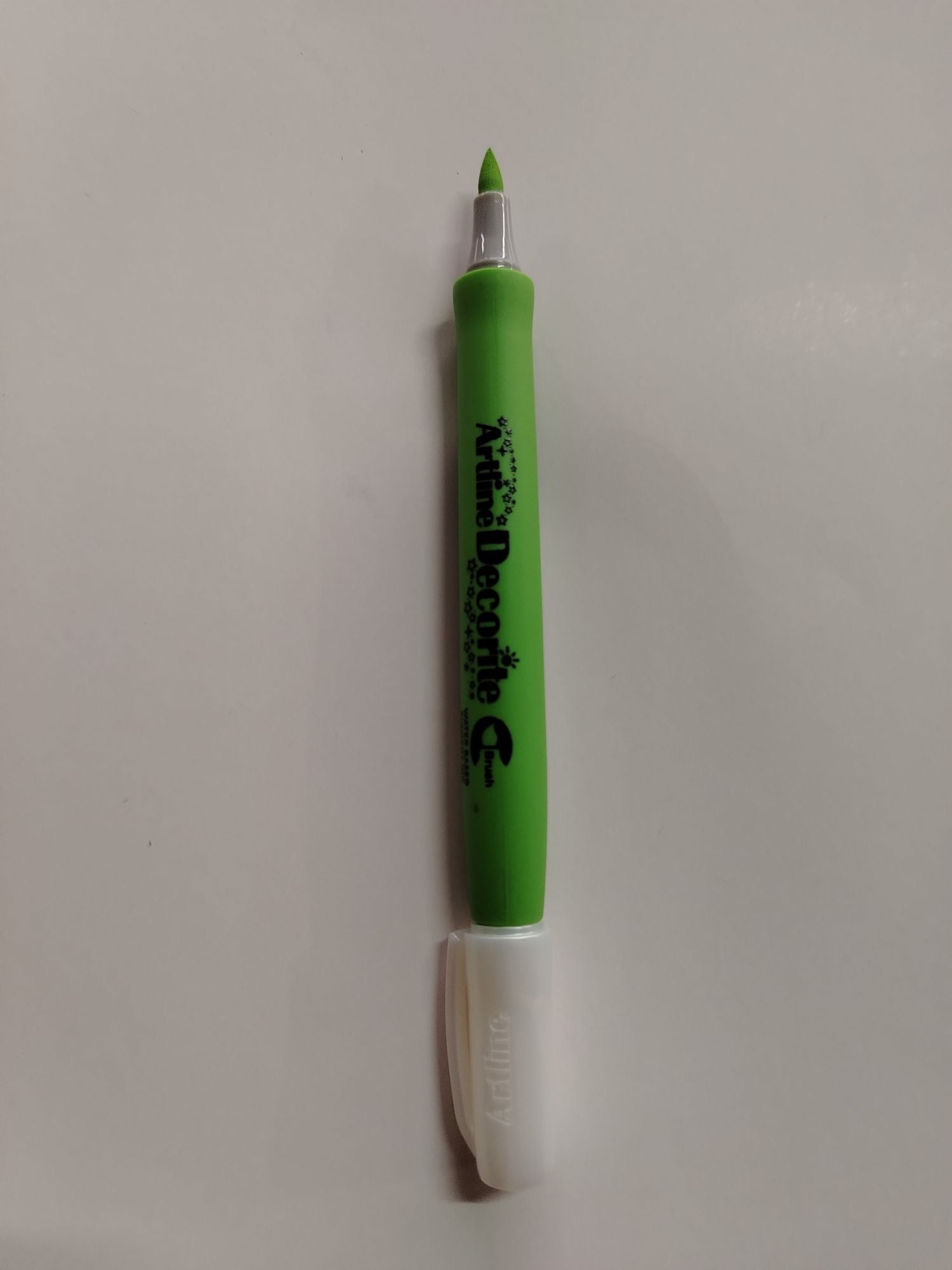 MARCADOR ARTLINE DECORITE VERDE CLARO PTA PINCEL