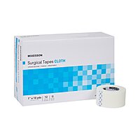 McKesson® Medical Tape White 2″ x 10 Yard Silk-Like Cloth Non-Sterilecs/12bx/6