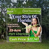 456 Munoz Street - Affordable .23 Acre Vacant Lot in Port Charlotte