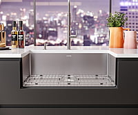 33-inch Farmhouse Kitchen Sink Single Bowl, LZ Series - 456817