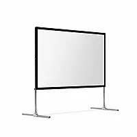 Valerion Outdoor Camping Portable Folding Matte White Screen 120