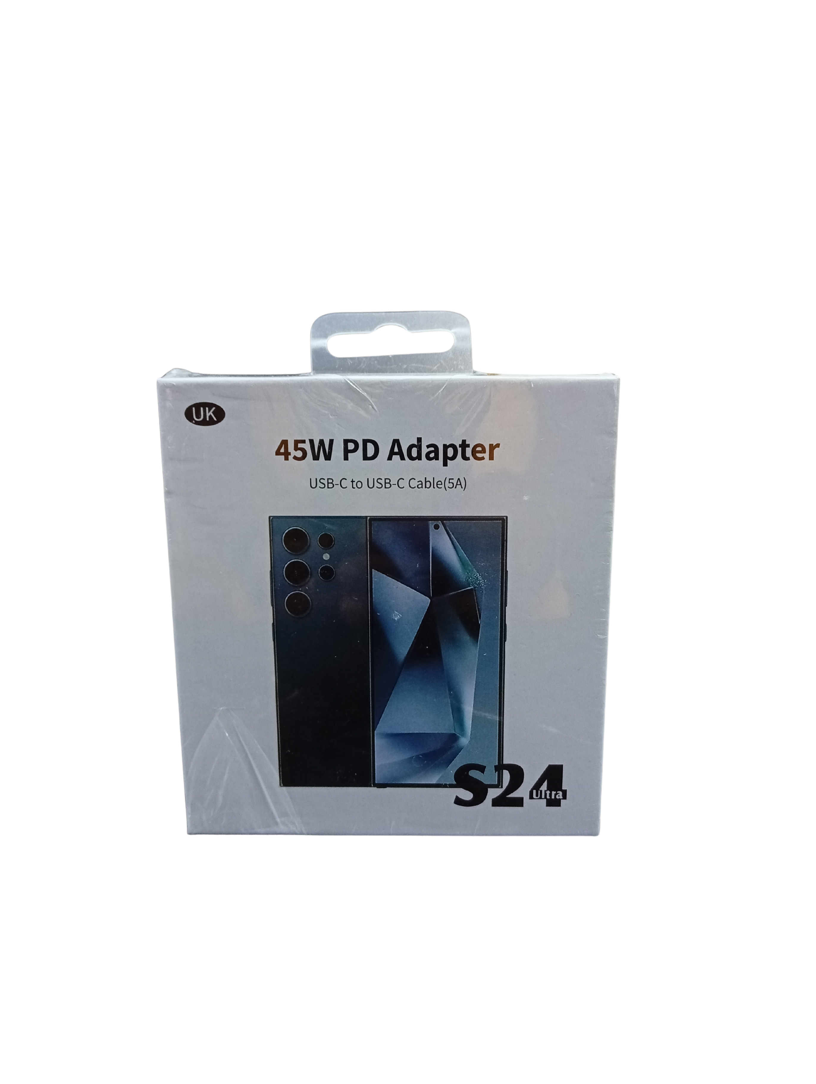 Samsung 45W PD Adapter Super Fast Charger Usb-C To Type C Galaxy S24, S23, And Other Usb-C Devices