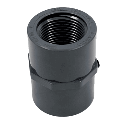 Adaptador Hembra PVC, Cedula 80, 25M, 1" Pulgadas - 46-830955 Adaptador Hembra PVC, Cedula 80, 25M, 1" Pulgadas - 46-830955