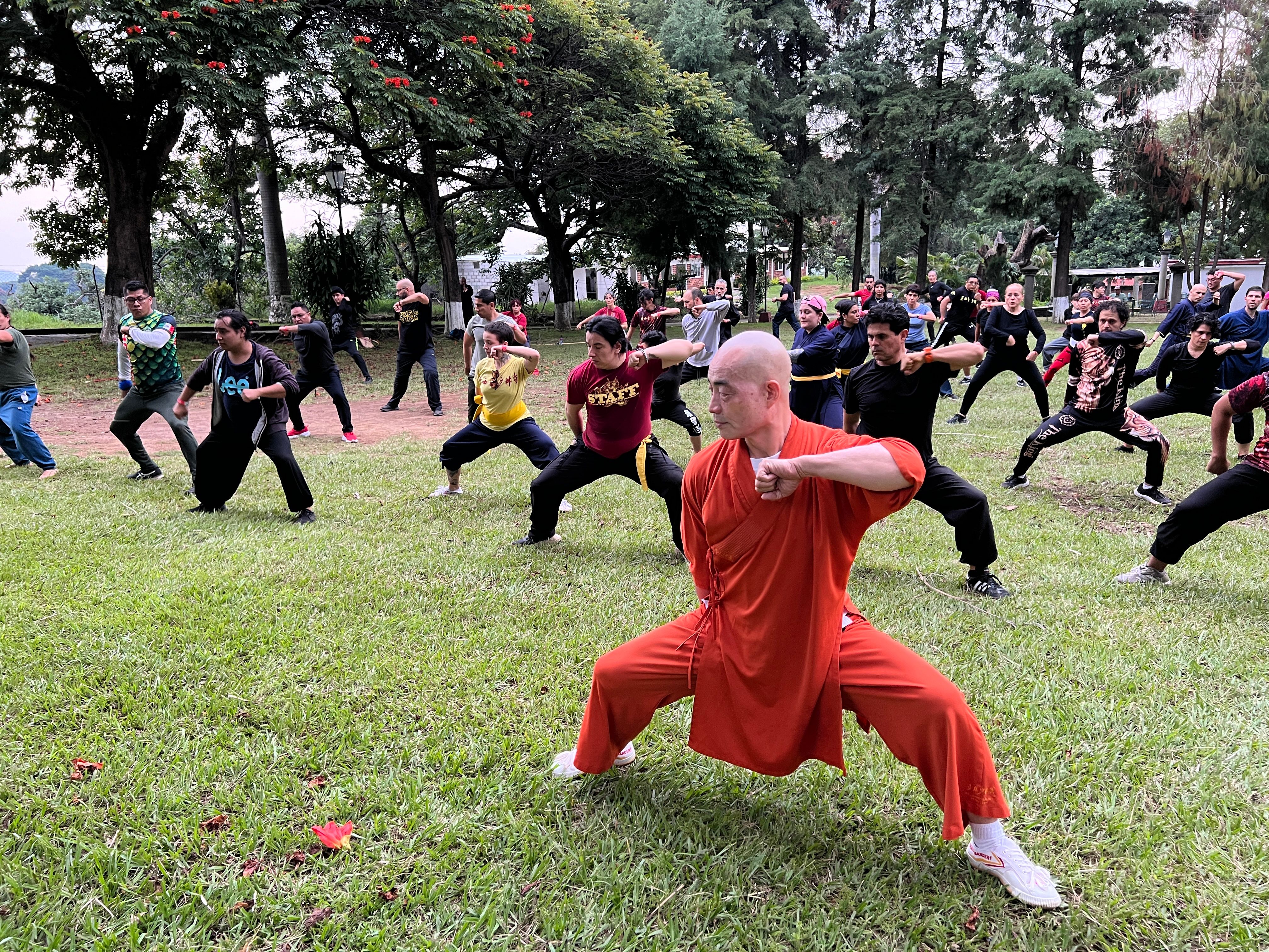Retiro Shaolin con Shi Yan Ming en Mexico
