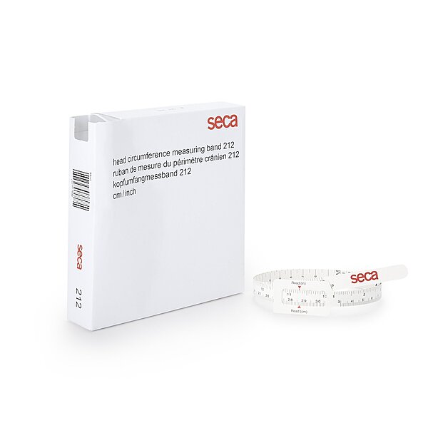 seca® 212 Disposable Head Circumference Measuring Tape – 26.1", Inches/Centimeters