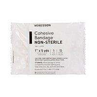 McKesson® Cohesive Bandage Tan 1″ x 5 Yard Self-Adherent Non-Sterile