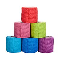 McKesson® Cohesive Bandage 2 Inch × 5 Yard Assorted Colors Self-Adherent Non-Sterile McKesson® Cohesive Bandage 2 Inch × 5 Yard Assorted Colors Self-Adherent Non-Sterile
