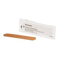 McKesson Fabric Adhesive Strip – Tan, 3/4 × 3 Inch, Sterile McKesson Fabric Adhesive Strip – Tan, 3/4 × 3 Inch, Sterile