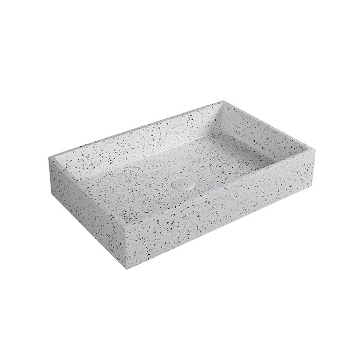 Lavoar pe blat KARAG, DION CS-0069-E3, 600x390x120mm, straciatella