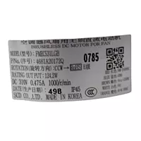 Motor Condensador Para Minisplit Lg Inverter, Modelo Vr - 4681A20172Q