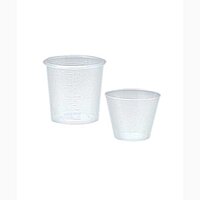 Medicine Cup Value Brand 2 oz. Clear Plastic Disposable NonSterile