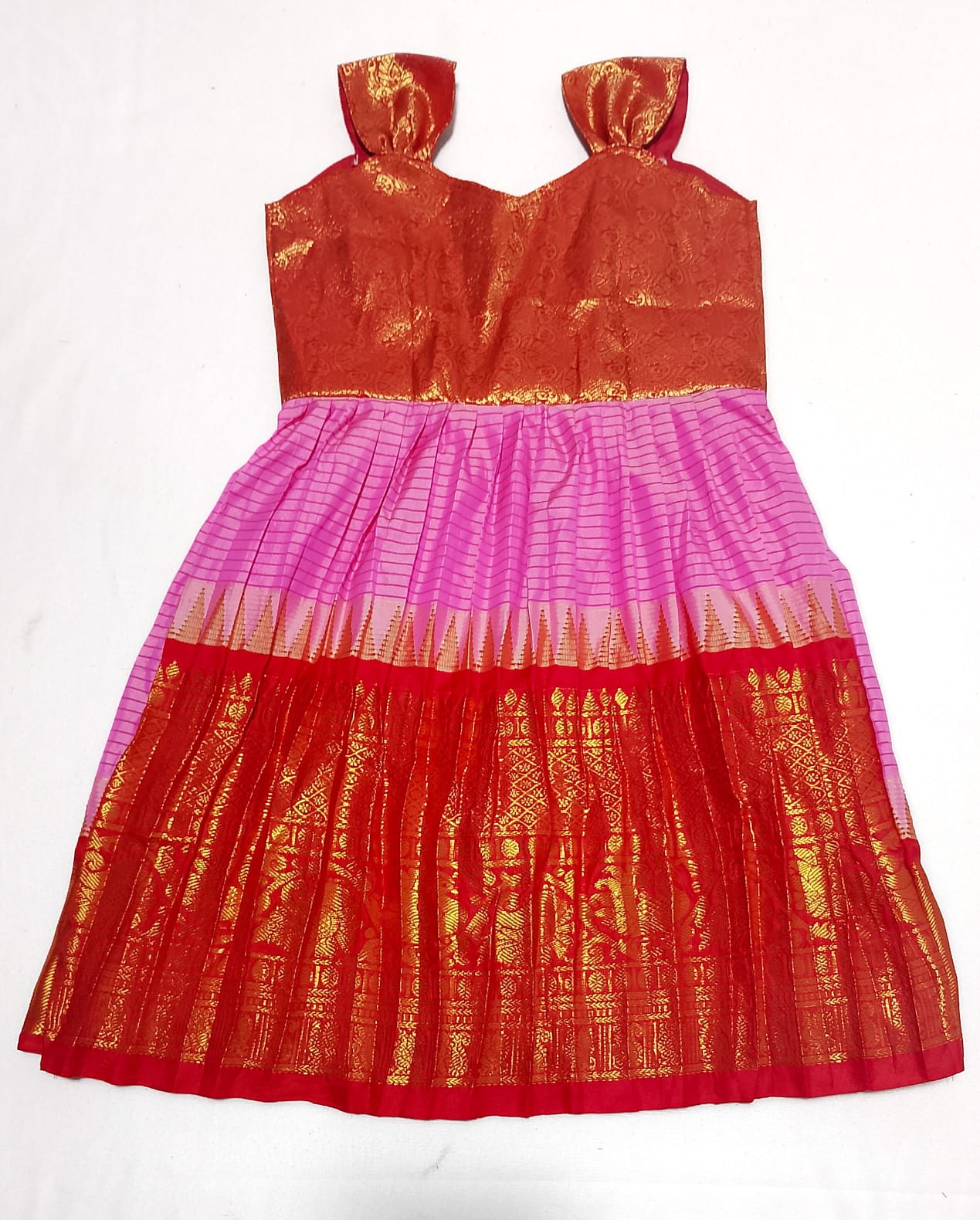 V61: Ready To Ship Beautiful  Kids Frock