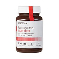 McKesson Iodoform Wound Packing Strip Sterile 1 Inch X 5 Yard 