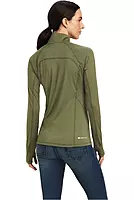 Ariat Womens Lowell 2.0 1/4 Zip Baselayer Four Leaf Clover
