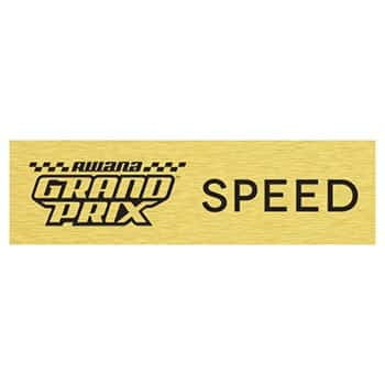 Awana Grand Prix Trophy Speed Plates (3 Pack) Awana Grand Prix Trophy Speed Plates (3 Pack)