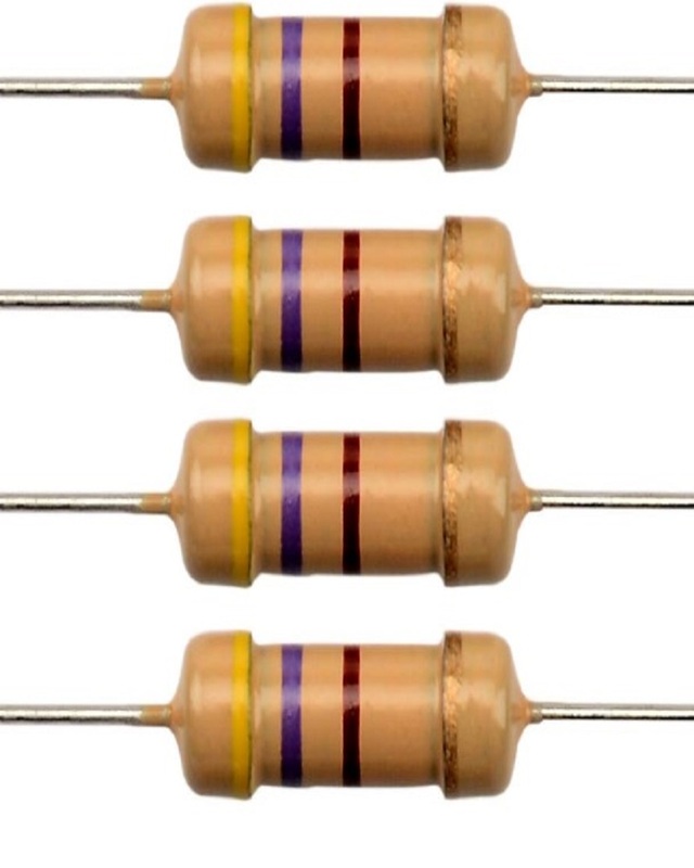 470R 1/4WATT RESISTOR
