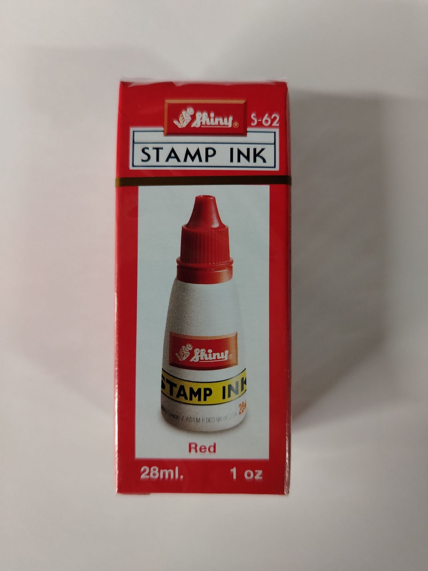 TINTA PARA SELLO SHINY ROJA 28 ML