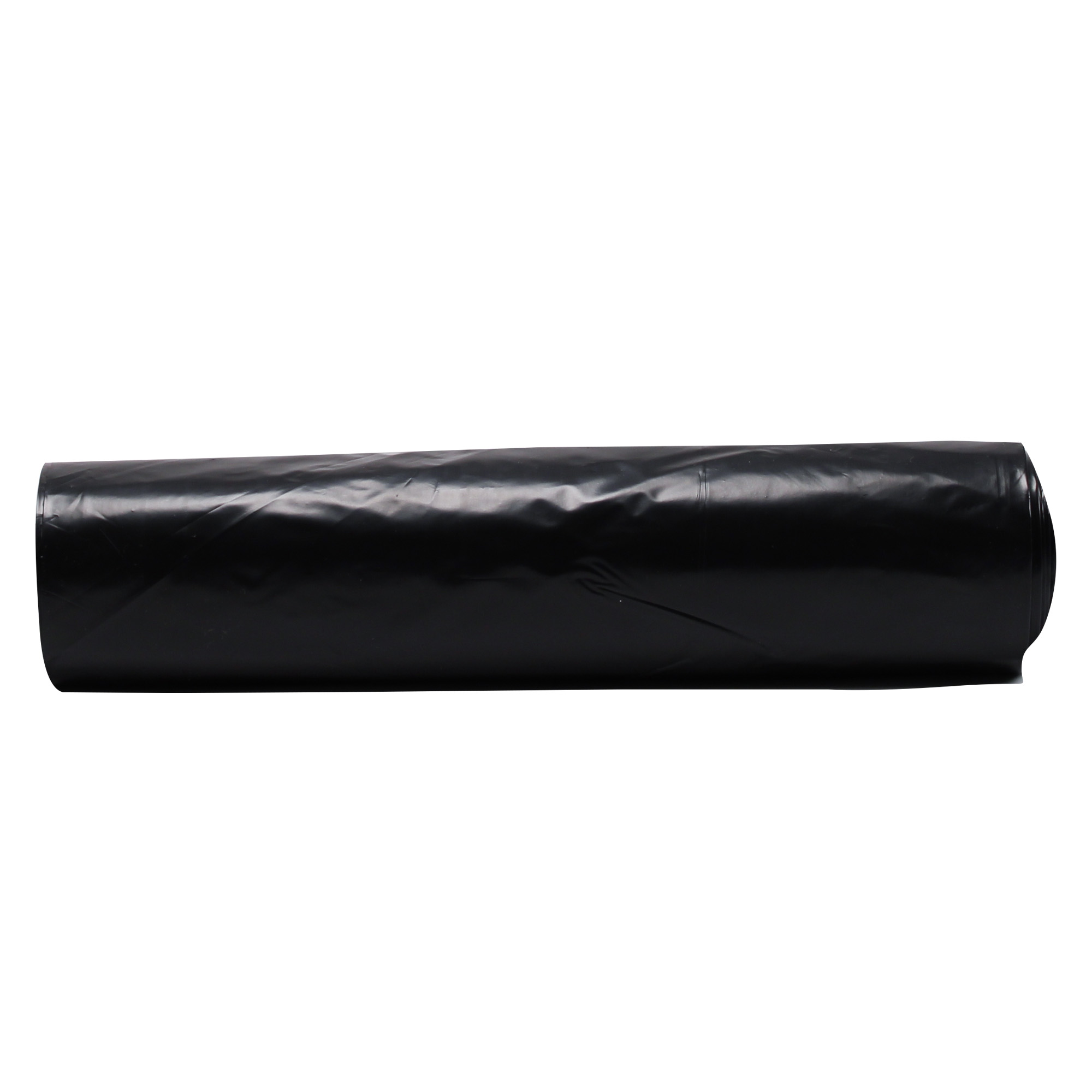 Performance Plus 40x46 1.5EQ mil Black 40-45 gallons Low Density Liner interleaved rolls 10 / 10 cs