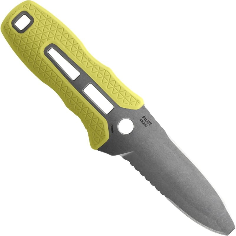NRS Pilot Knife - Yellow NRS Pilot Knife - Yellow