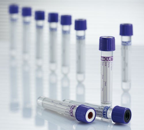 VACUETTE® Venous Blood Collection Tube K3 EDTA Additive 6 mL Pull Cap Polyethylene Terephthalate (PET) Tube