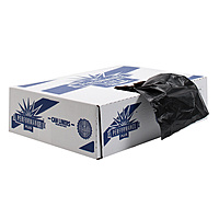 Performance Plus 33x39 1.5EQ mil Black 33 gallon Low Density Liner Interleaved 10 / 10 cs