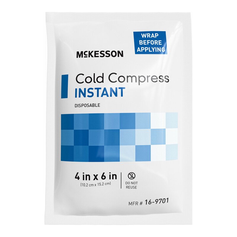 McKesson Instant Cold Pack General Purpose 4 X 6 Inch Disposable