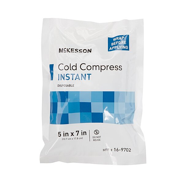 McKesson Instant Cold Pack 5 x 7 Inch Disposable (EA)