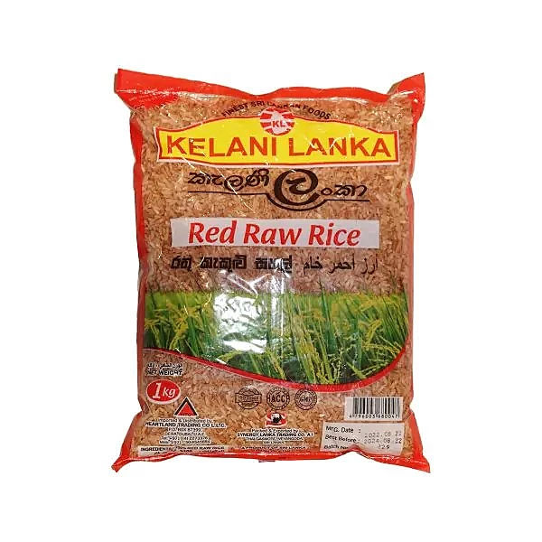 Kelani Lanka Red Raw Rice 1Kg