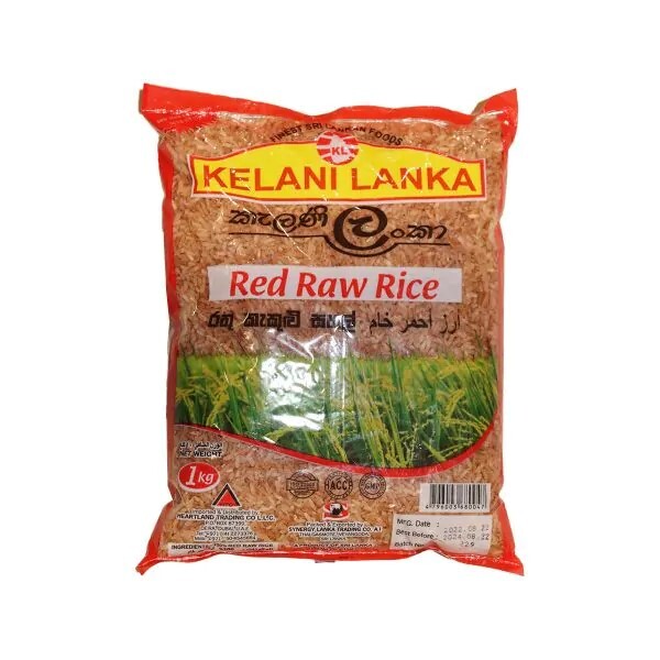 Kelani Lanka Red Raw Rice 1Kg