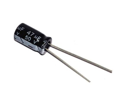 47uf/25v ELECTROLYTIC CAPACITOR