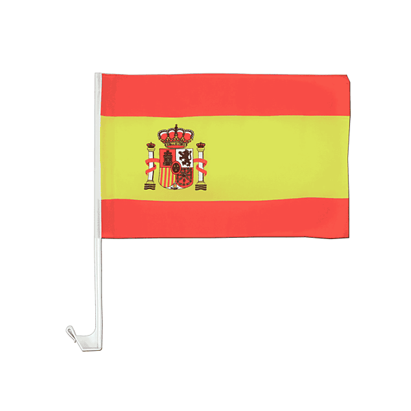 Spain Flag Car Stick 30CM*45CM